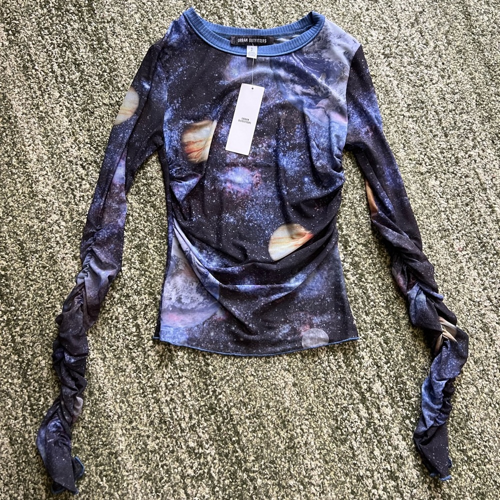 urban outfitters mesh space top